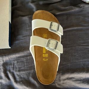 New with tags white Birkenstock sandals
